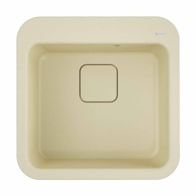 Кухонная мойка OMOIKIRI Tasogare 51 ваниль 510x510 мм 4993736