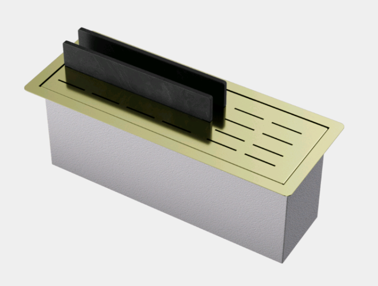 Сушка-ролл Omoikiri DRY-04 510х200 мм светлое золото 4999130