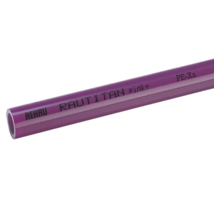 Труба отопительная REHAU RAUTITAN pink 25x3.5 мм бухта 20 м 1136062105020