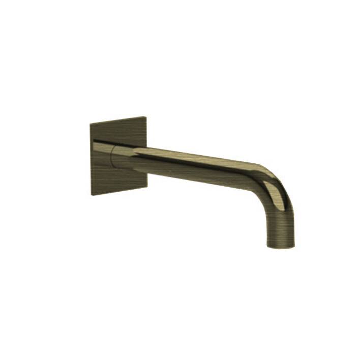 Излив настенный Almar Waterfalls с квадратным отражателем High Brass Brushed PVD E098011HB