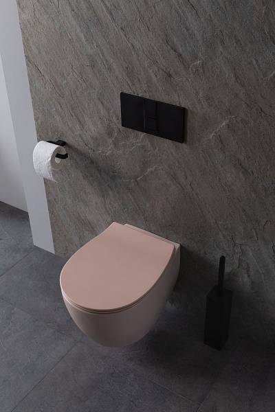 Чаша подвесного унитаза Allen Brau Fantasy розовый 4.11004.SM