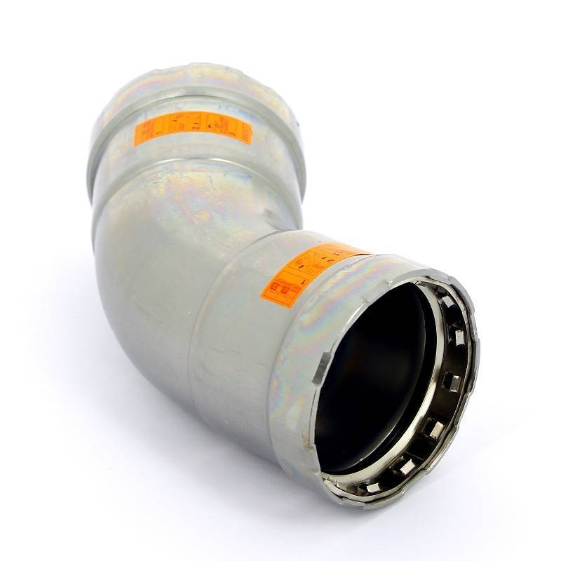 Угольник 45 градусов Viega Megapress пресс оцинкованная сталь 2 694623