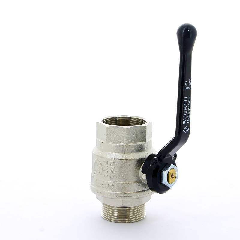 Кран шаровой Bugatti New Jersey 1 1/2 НР-ВР рычаг 09150007