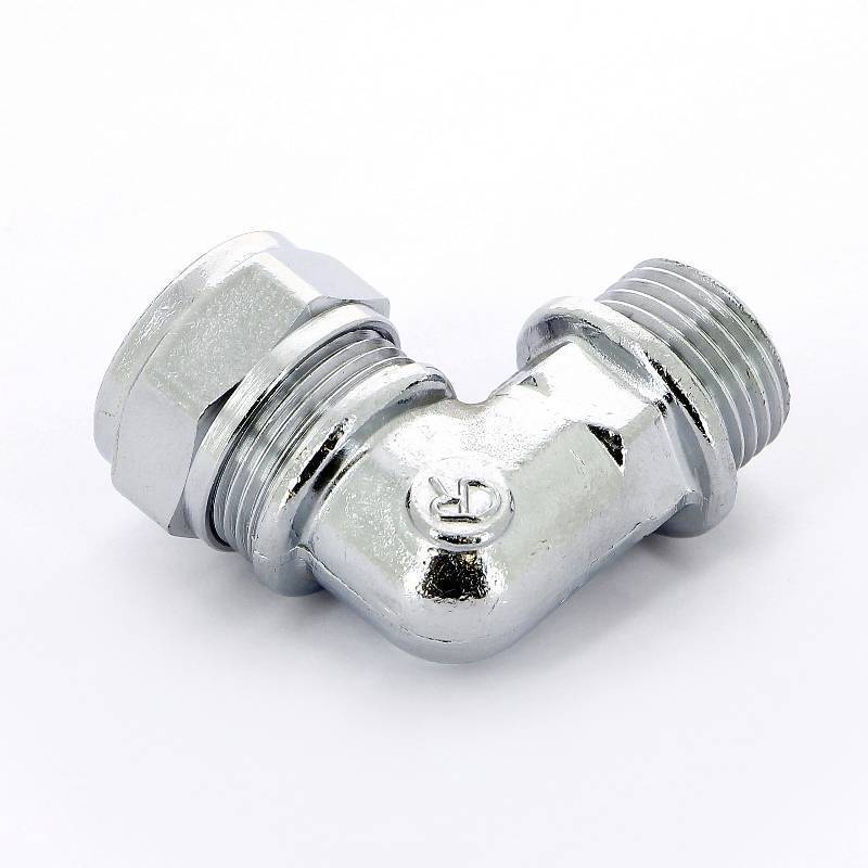 Угол обжимной хромированный Tiemme 18х1/2 наружная резьба 1130203