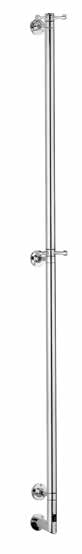 Полотенцесушитель электрический Margaroli Arcobaleno 55x1685.5x125 мм Box цвет Satin Chrome 616SAB1650