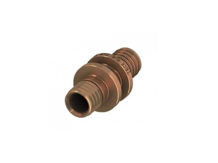 Соединение труба-труба TECEflex 40 x 40 мм бронза 706240