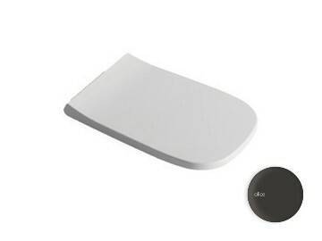 Сиденье для унитаза Alice Ceramica Wunder микролифт черный матовый MC4508S