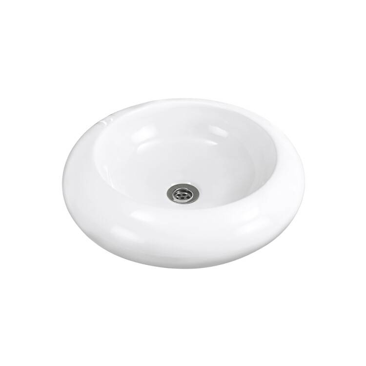 Раковина Jaquar Fusion 470x470x110 мм без отверстия под смеситель белая FSS-WHT-29901