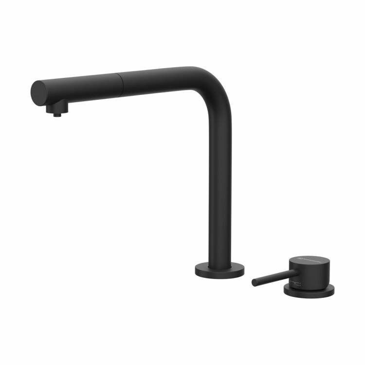 Смеситель для кухни OMOIKIRI Nara 2 Plus-S с вытяжным шлангом графит 4994373