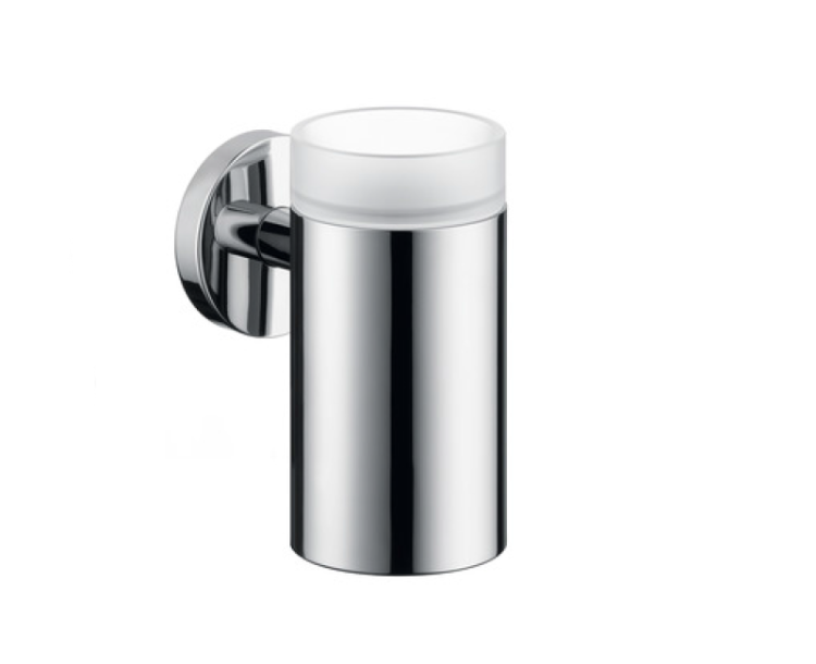 Стакан с держателем Hansgrohe Logis 66x102x126 мм хром 40518000
