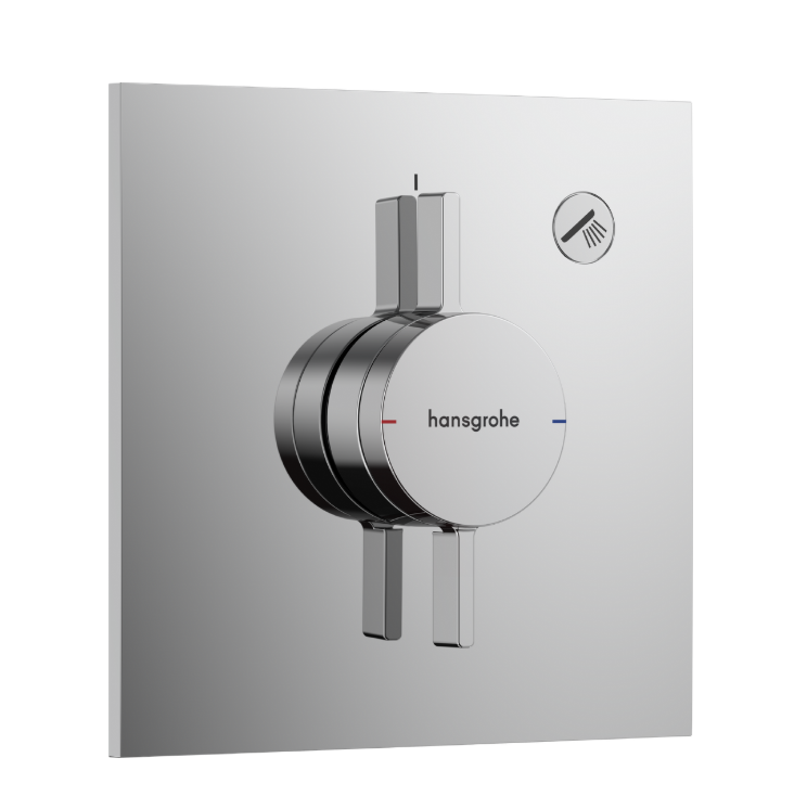 Смеситель для душа Hansgrohe DuoTurn E на 1 потребитель встраиваемый хром 75617000