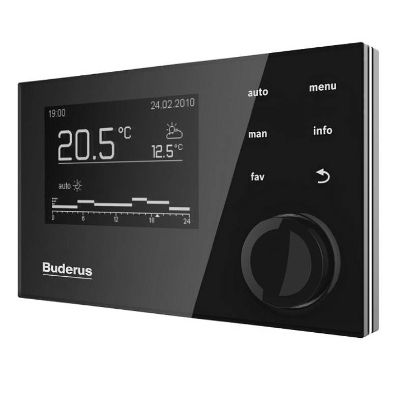 Регулятор комнатный Buderus Logamatic RC310 черный 7738111127