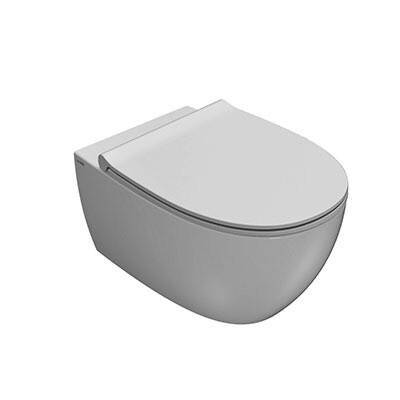 Унитаз подвесной Globo 4ALL 360x540 мм белый матовый MDS03BO