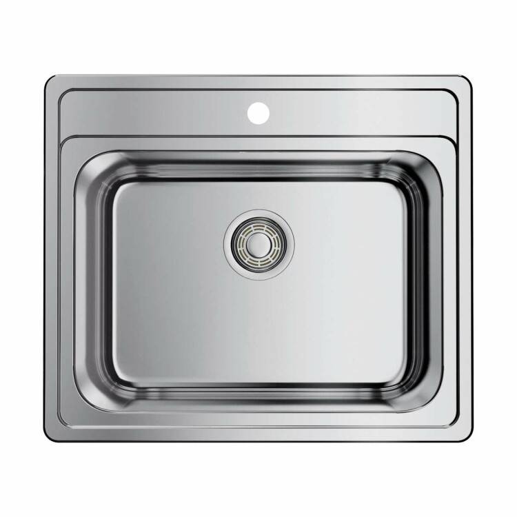 Кухонная мойка OMOIKIRI Ashi 55 555x500 мм нержавеющая сталь 4993449