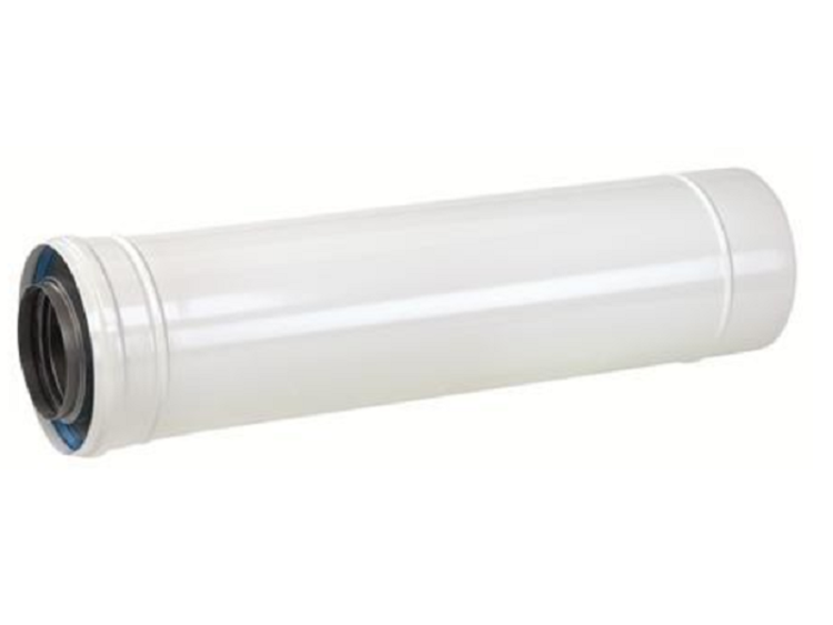 Удлинение дымохода De Dietrich DY 129 80/125 мм длина 1950 мм 84887529