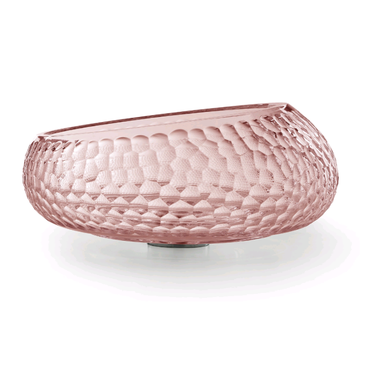 Раковина накладная 3SC Snake 420x420 мм цвет Rosa CBSNAROGD