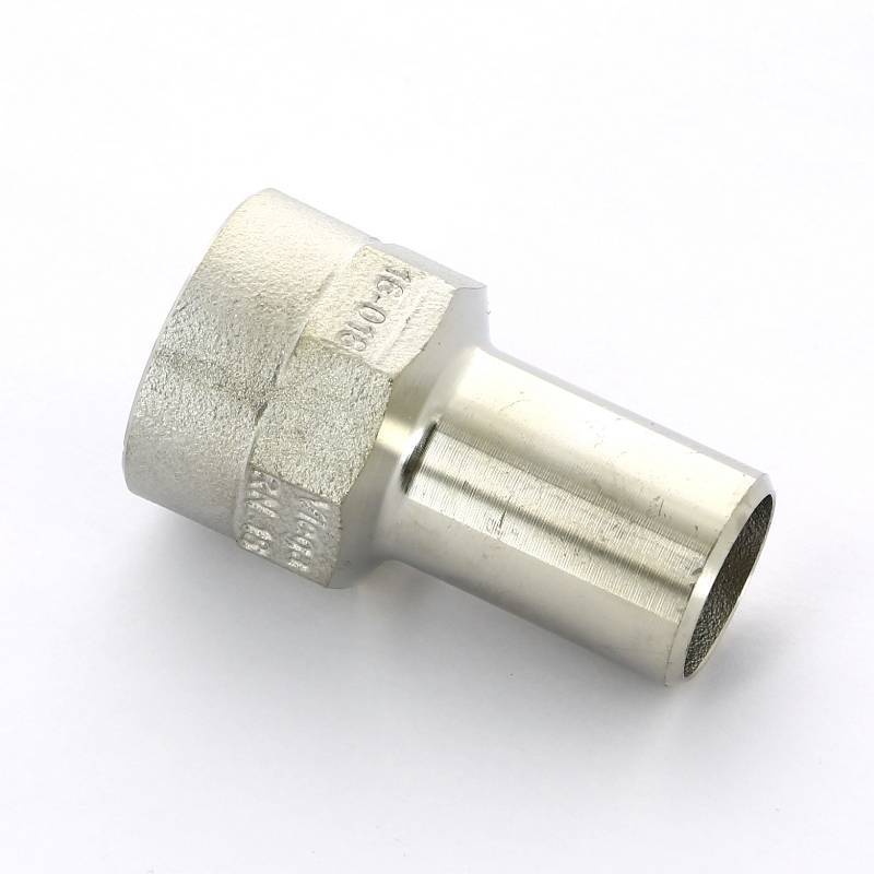 Вставка с внутренней резьбой Viega Sanpress Inox 18x1/2 нержавеющая сталь 436803