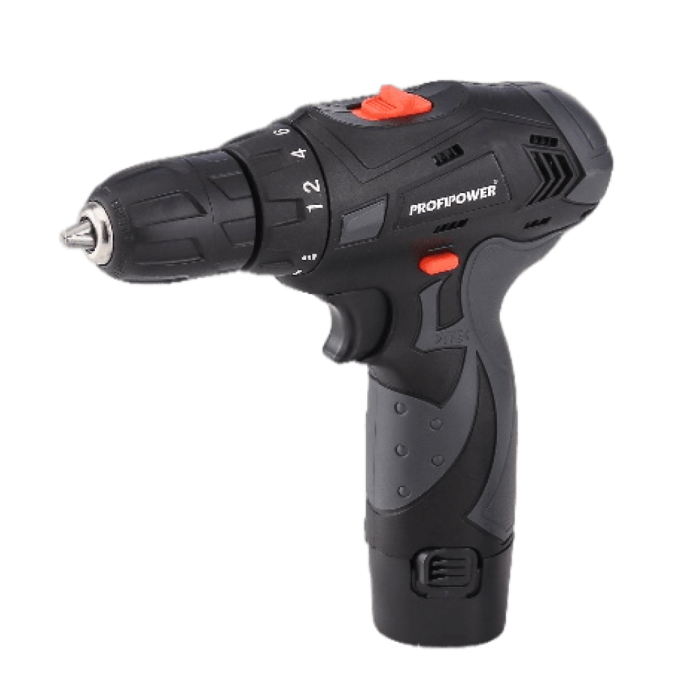 Аккумуляторная дрель-шуруповерт ProfiPower CN-12В 12 В CN-12В