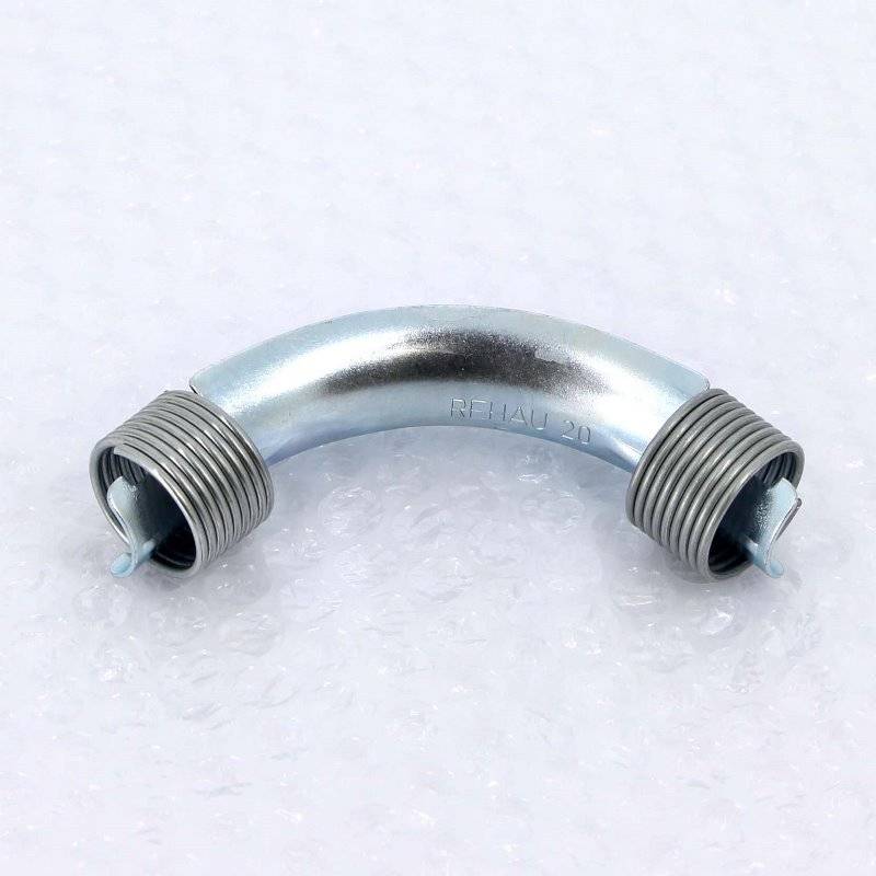 Направляющая угловая REHAU для труб PEX 20 мм с фиксирующими кольцами 12388911001