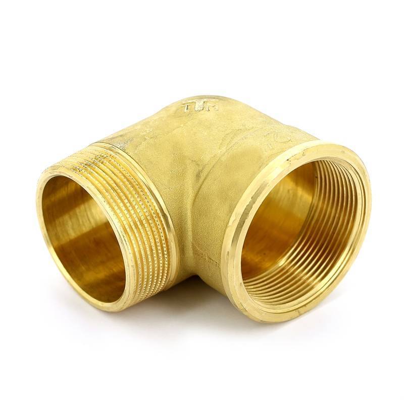 Угольник НВ Tiemme 2 латунь 1500086