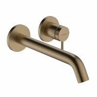 Смеситель для раковины Hansgrohe Tecturis S 110 шлифованная бронза 73300140