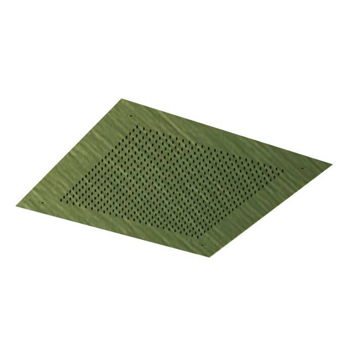 Верхний душ Almar Velvet 380x380 мм потолочный встраиваемый High Brass Brushed PVD E044279HB