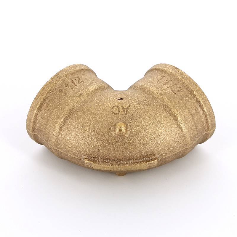 Угол 90° В-В Viega 1 1/2 бронза 269197