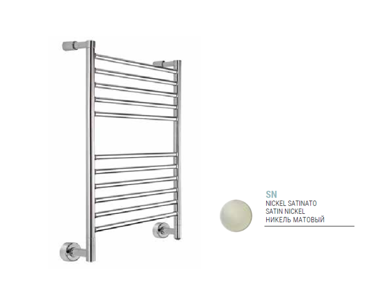 Полотенцесушитель, Margaroli, Mini, шгв 520-102-714, Box, цвет-Bright Nickel