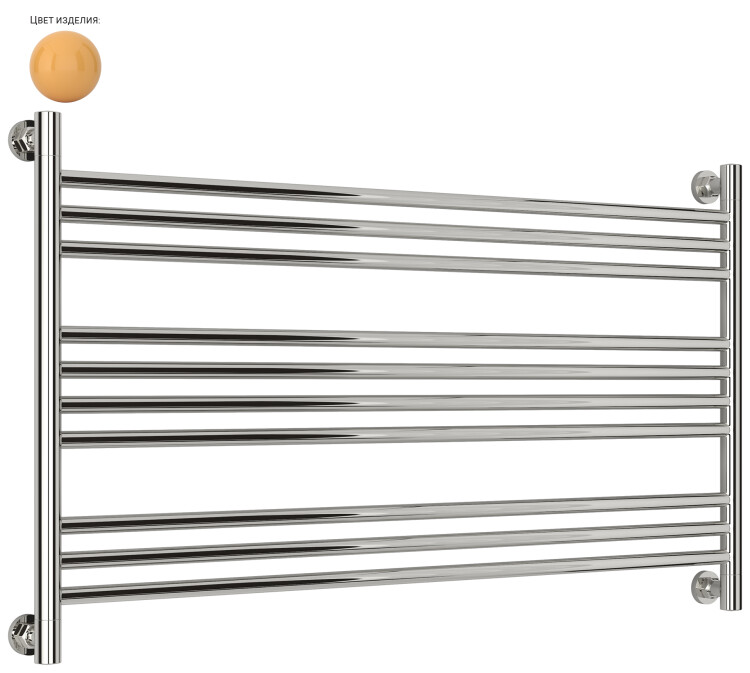 Полотенцесушитель водяной Сунержа Богема L 600x1100 мм RAL 1017 1017-0202-6011