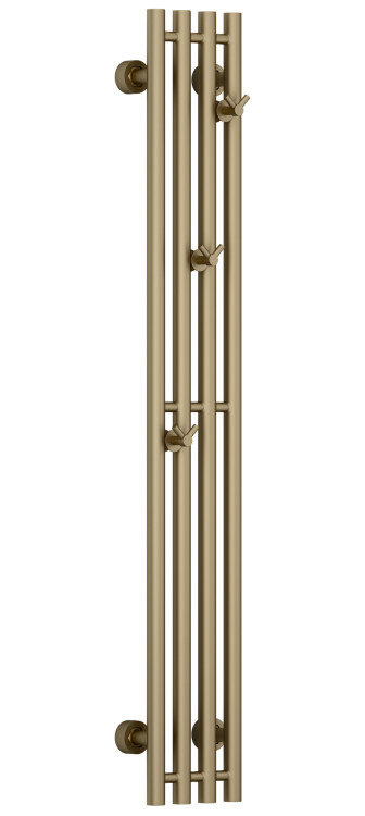 Полотенцесушитель водяной Сунержа Кантата PRO 1200х200 мм золотой шёлк 32-0446-1215