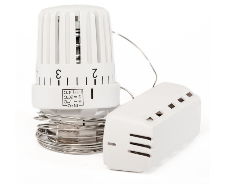 Термостатическая головка Stout Premium M30x1.5 с выносным датчиком TR55001R