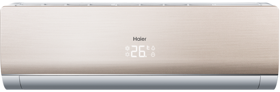 Сплит-система Haier Lightera HSU-24HNF203/R2-G / HSU-24HUN303/R2 золотистый On-Off