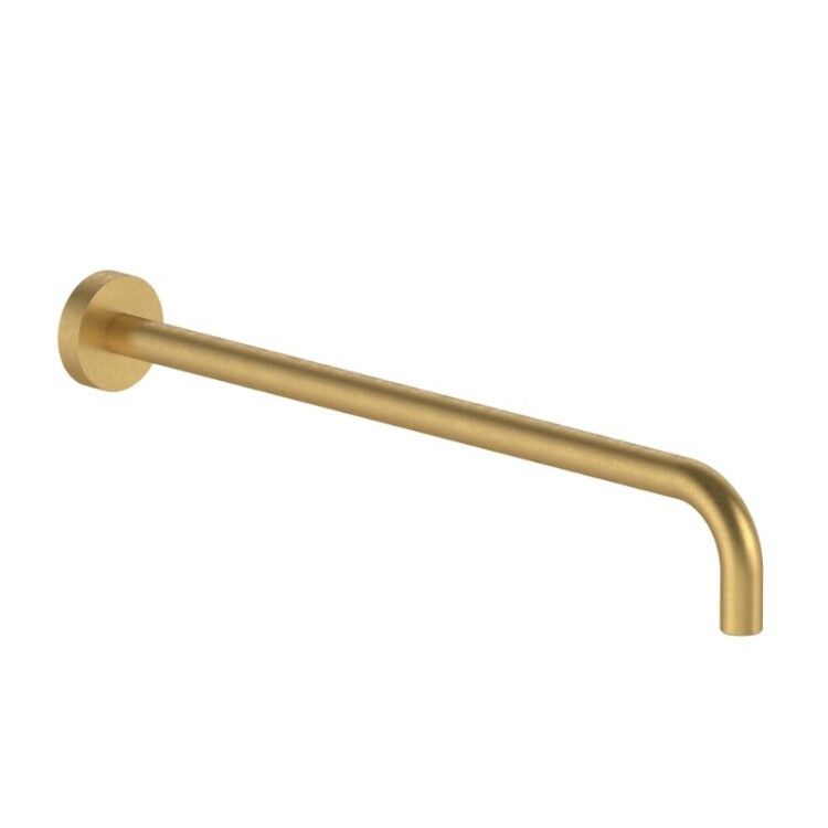 Держатель верхнего душа Fantini Nostromo настенный 300 мм Pure Brass PVD 86Q78027