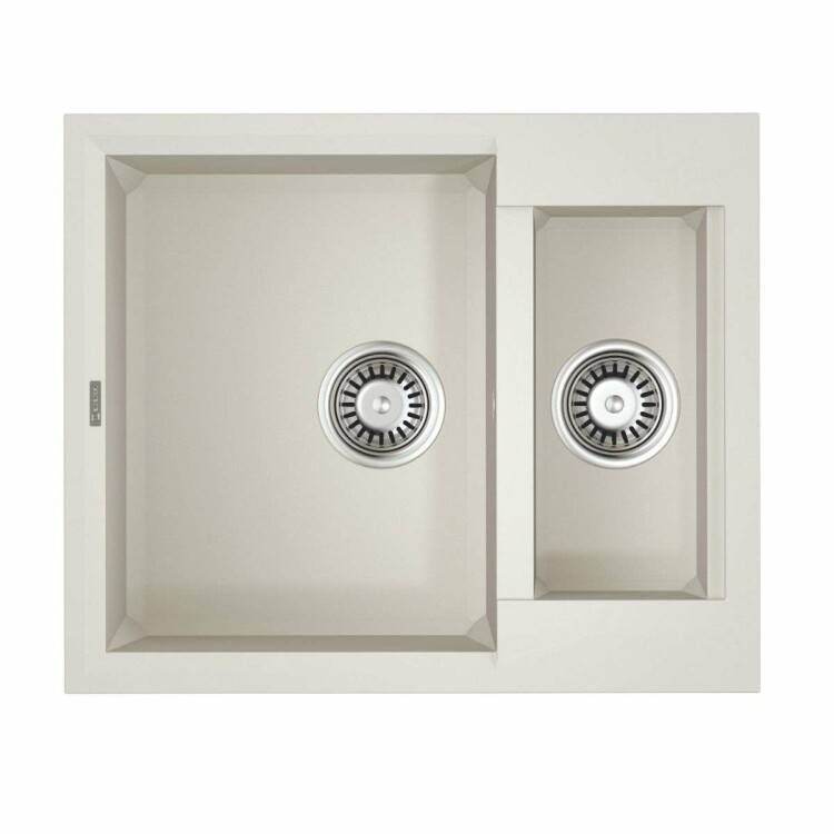 Кухонная мойка OMOIKIRI Sakaime 60-2 белый 4993911