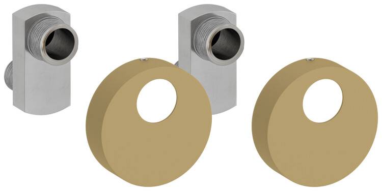 Эксцентрик Сунержа TUBE G 1/2 x G 3/4 НР золото матовое 0321-1507-0005