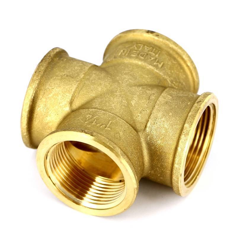 Крестовина латунная Tiemme 1 1/4 ВР 1500182