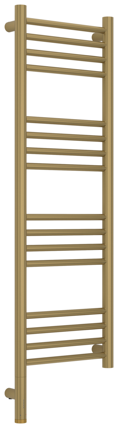 Полотенцесушитель электрический Сунержа Богема 3.1 прямая 300х1000 мм левый золотой шелк матовый 32-6004-1030