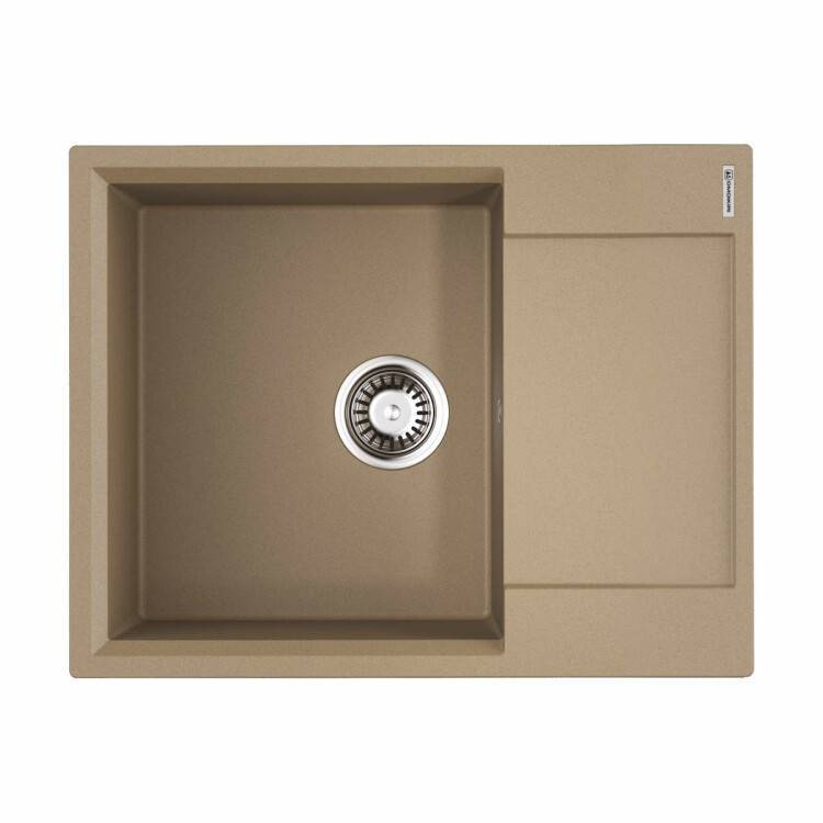 Мойка кухонная OMOIKIRI Daisen 65-CA карамель 650x510x215 мм 4 отверстия 4993681
