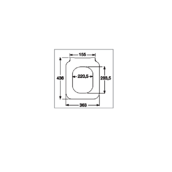 Сиденье для унитаза Villeroy & Boch Architectura SlimSeat SoftClose QuickRelease цвет альпийский белый 9M81S101