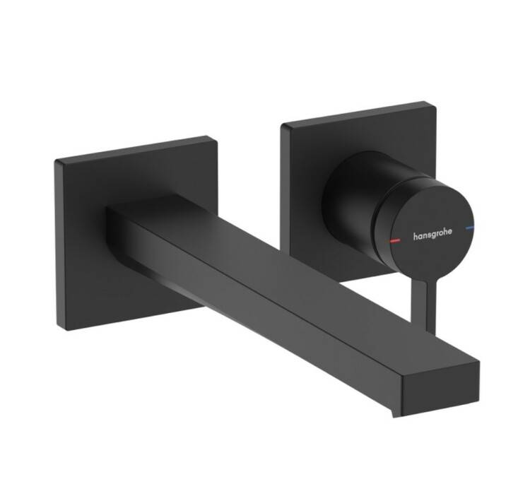 Смеситель для раковины hansgrohe Tecturis E 210 Fine матовый черный 73051670