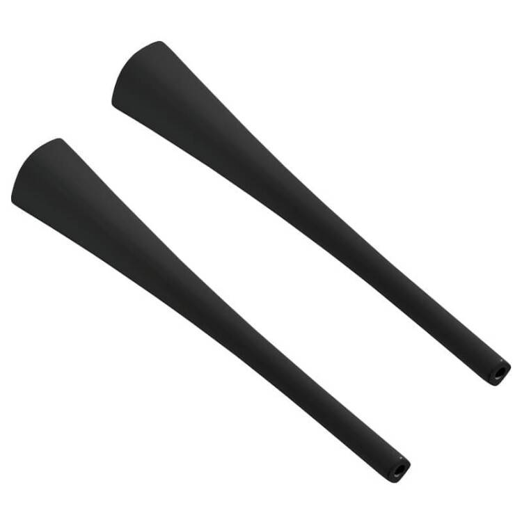 Ножки для раковины Artceram Civitas керамические черный глянцевый CIC0020300