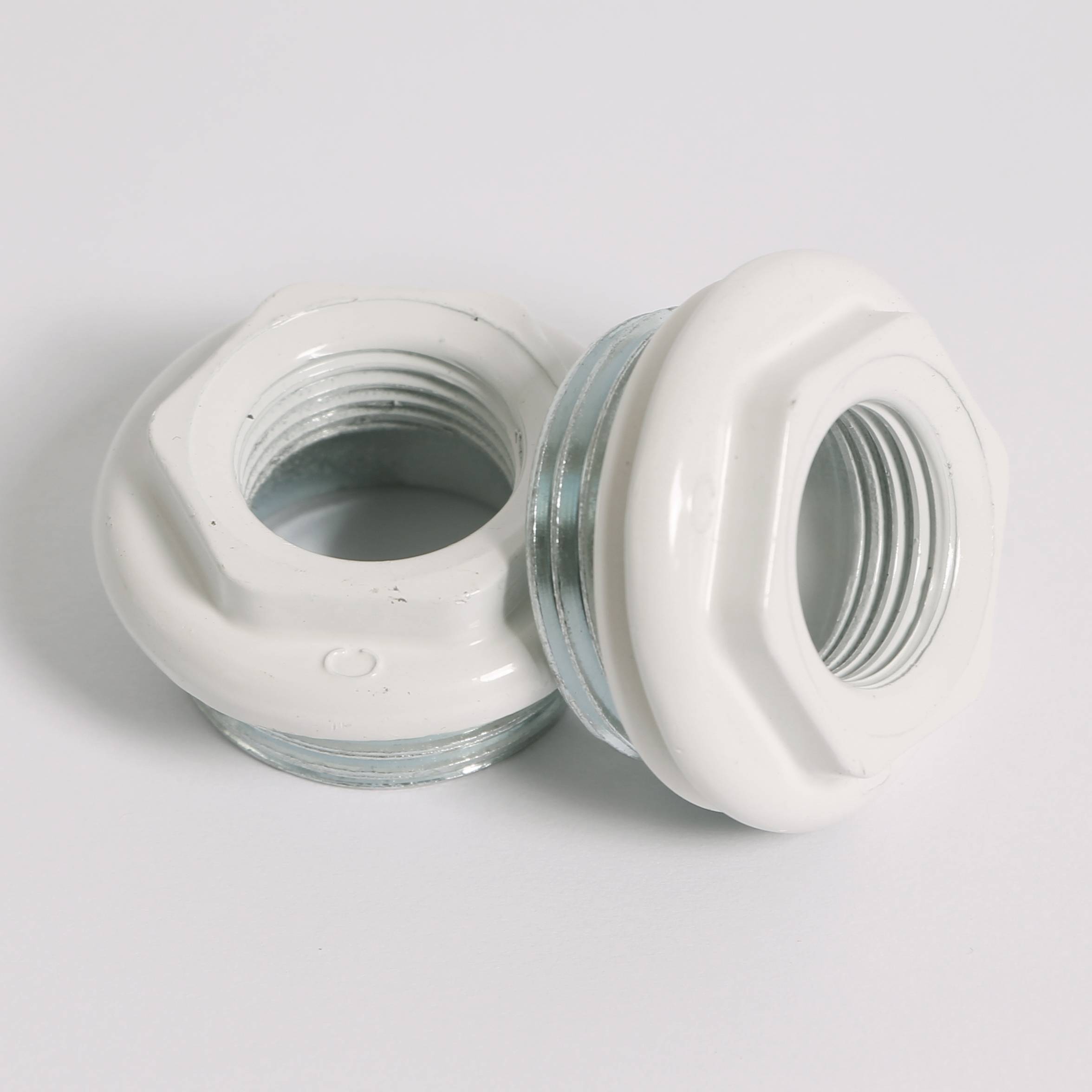 Комплект для подключения радиатора Torido 1x1/2 дюйма с силиконовой прокладкой RAL 9010 TK12S1