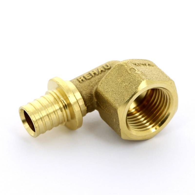 Угольник-переходник REHAU RAUTITAN MX 16х1/2 ВР латунь 137295