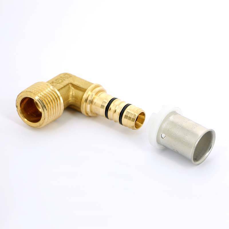 Угол пресс с наружной резьбой Uni-Fitt 16x1/2 705G6200