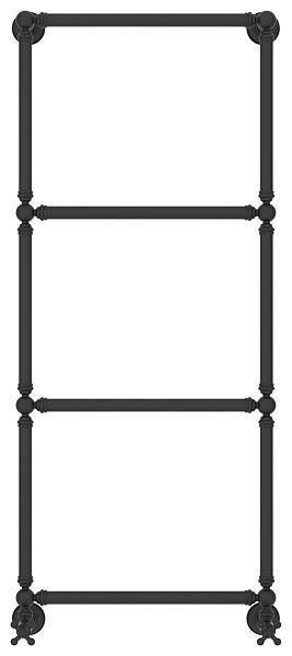 Полотенцесушитель водяной Сунержа Ренессанс 500x1260 мм темный титан муар 15-0280-1250