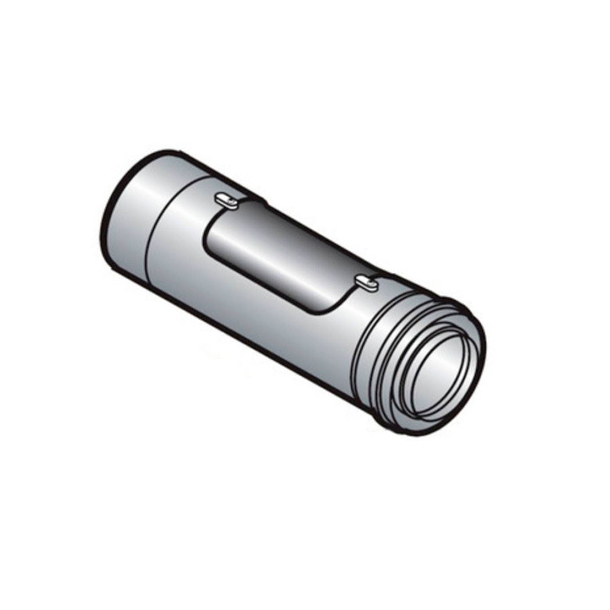 Труба с лючком для ревизии De Dietrich DY 183 110 мм PPS 84887583