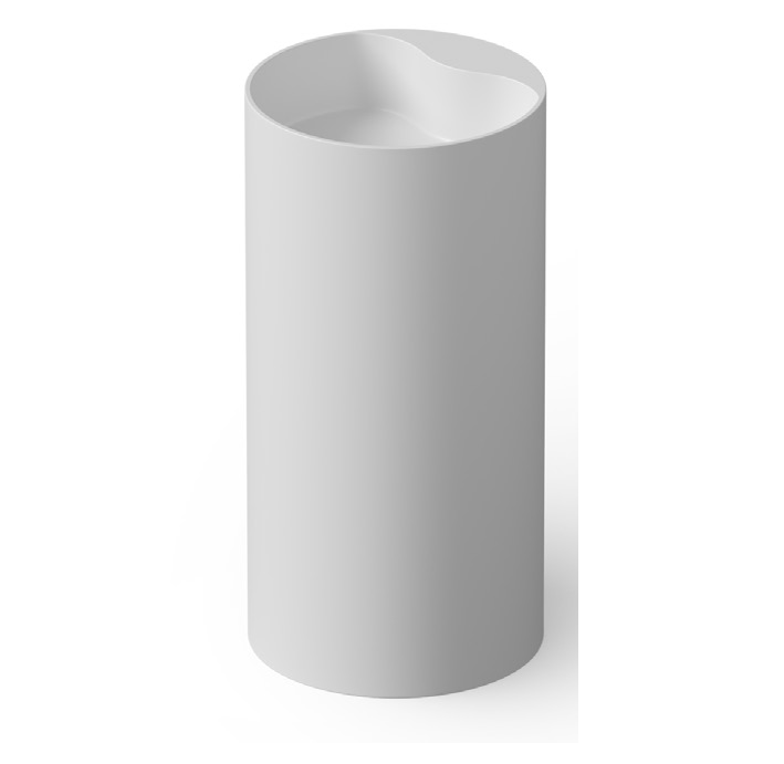 Раковина напольная DEA Design Pedestal Basin 450х450х900 мм белый матовый DD200245018