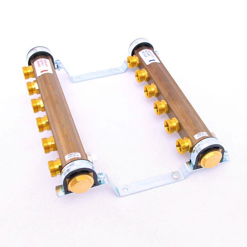 Коллекторная группа нерегулируемая Watts HKV/A 1x3/4 EK 6 выходов 10004546