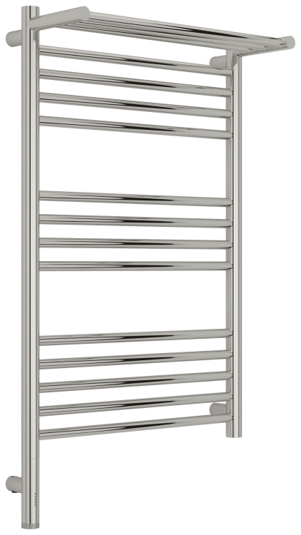 Полотенцесушитель электрический Сунержа Богема 3.1 с 1 полкой 800x500 мм МЭМ нижнее слева сталь 00-6006-8050