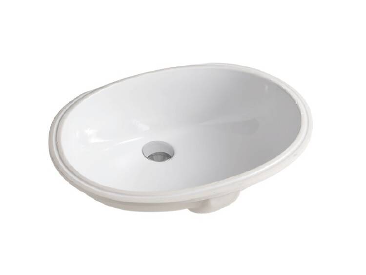 Раковина накладная Artceram Diana 570x404x218 мм Glossy White DIL001 01 00